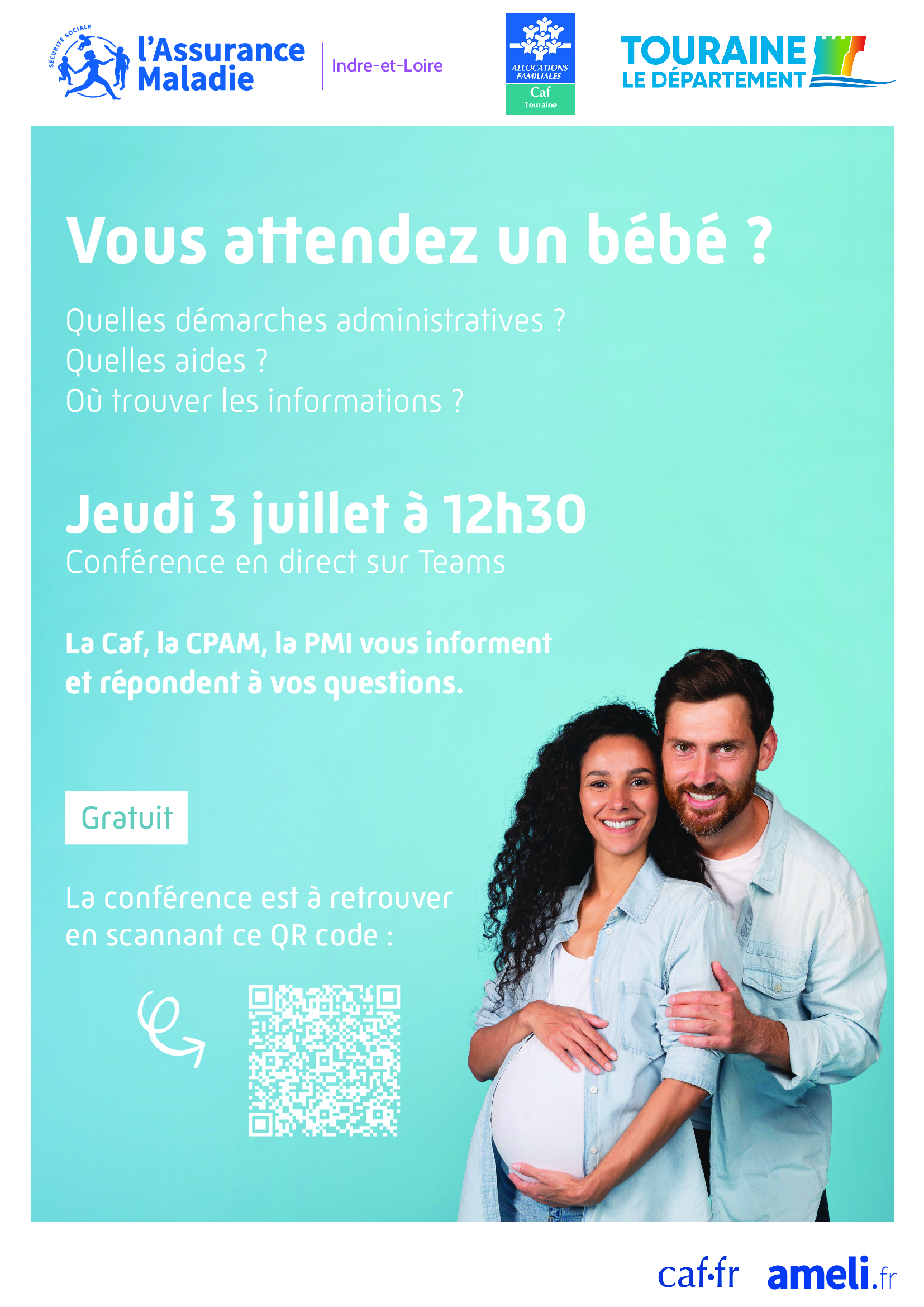 Webinaire « arrivée de l’enfant » le 3 juillet 2025