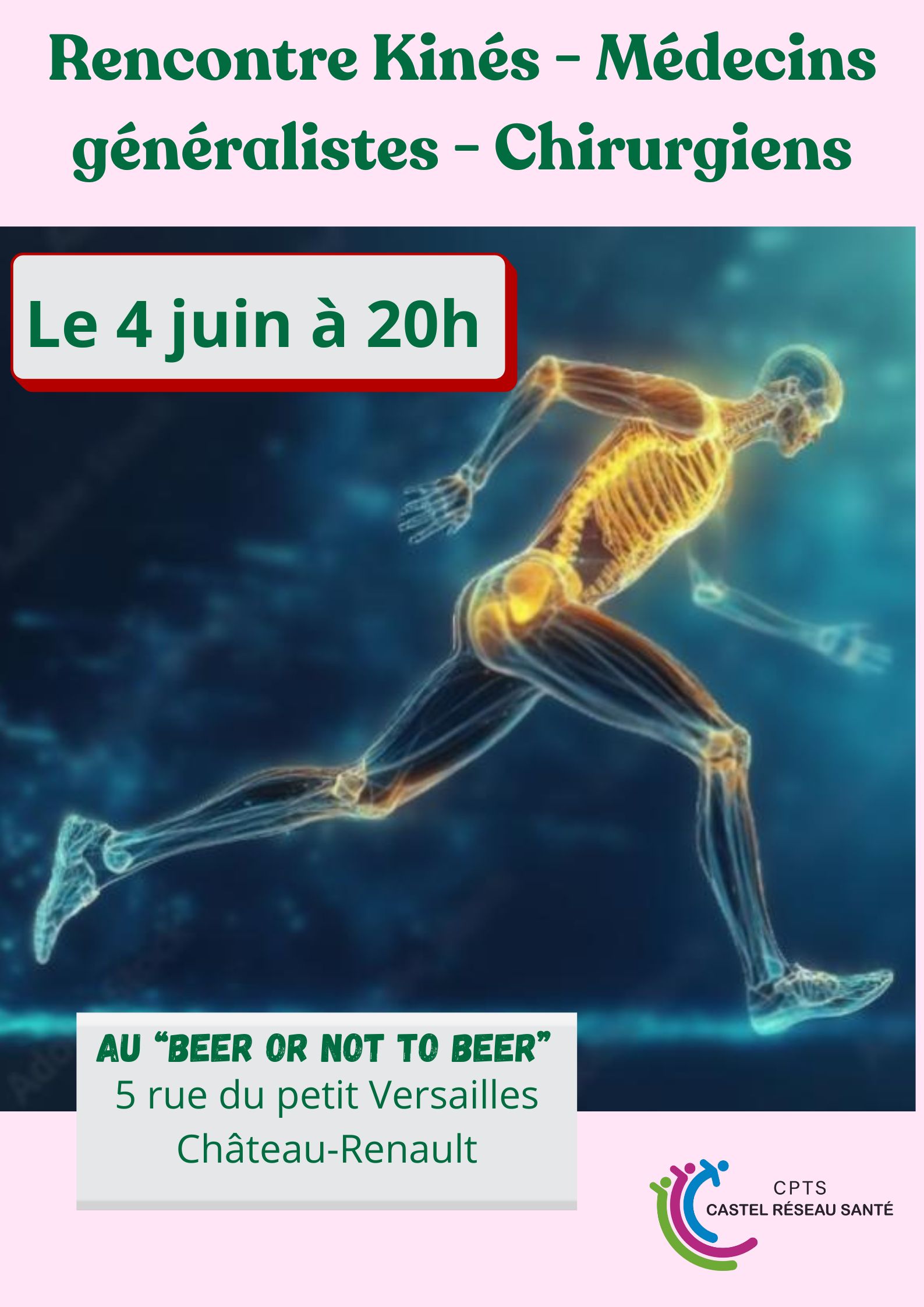 Rencontre kinés/médecins généralistes et chirurgiens orthopédiques et neurologiques